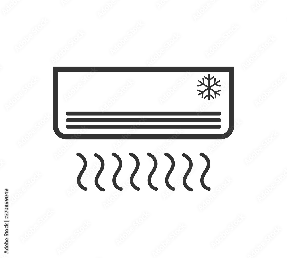 Air Conditioner Icon Vector Design Template Air Conditioner Icon Vector Design Template