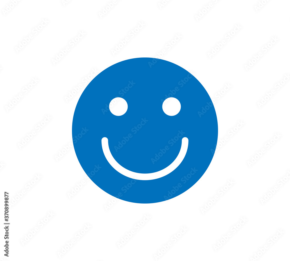 Fototapeta premium Happy emoji icon.Emoticon Icon In Trendy Design Vector Eps 10