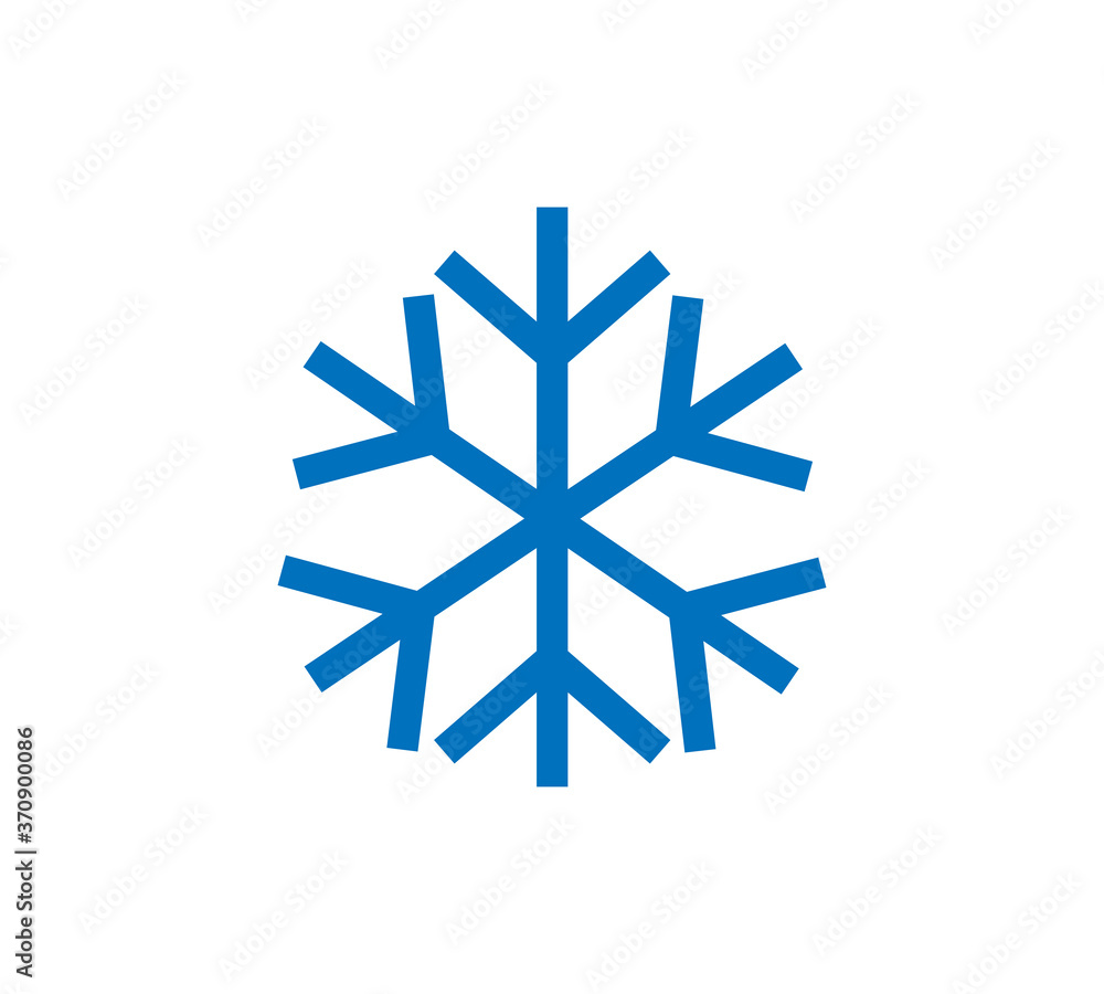 Snowflake icon, Snowflake icon vector, in trendy flat style isolated on white background. Snowflake icon image, Snowflake icon illustration Snowflake icon, Snowflake icon vector, in trendy flat style isolated on white background. Snowflake icon image, Snowflake icon illustration
