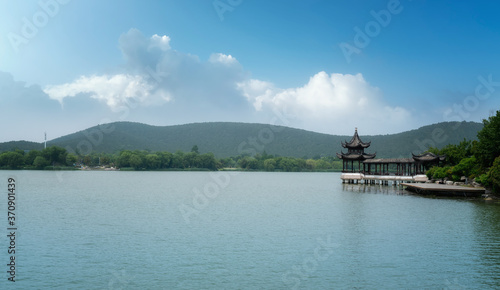 Wallpaper Mural The Beautiful Landscape of Yulong Lake in Xuzhou Torontodigital.ca