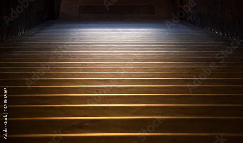 Said to have been brought to Roman Church in the 4th Century, the Jerusalem steps led up to the Praetorium of Pontius Pilate where Jesus Christ walked on trial. photo