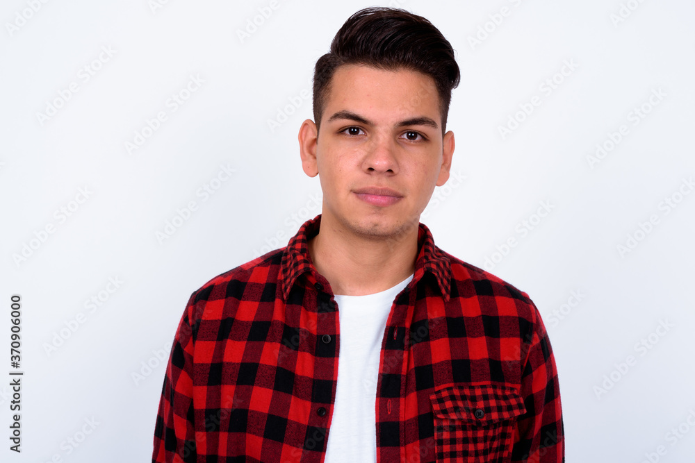 Portrait of young handsome multi ethnic hipster man Portrait of young handsome multi ethnic hipster man