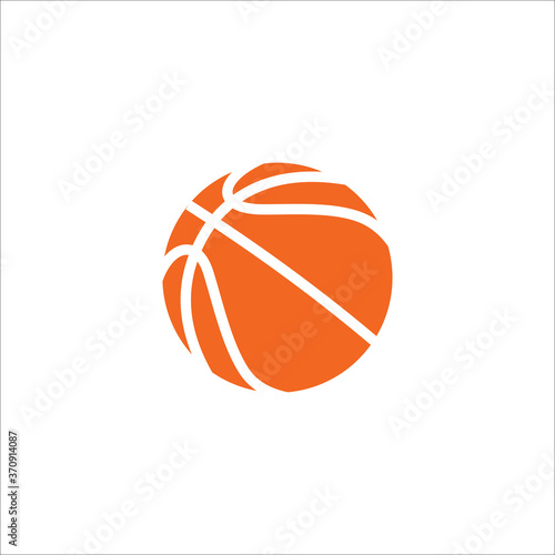 basketball logo design silhouette icon © novitasary