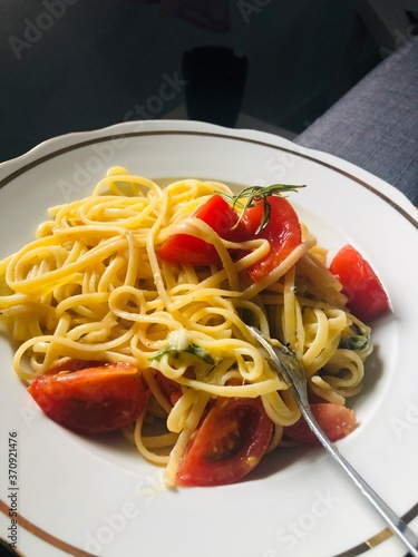 Obraz na płótnie spagetti 