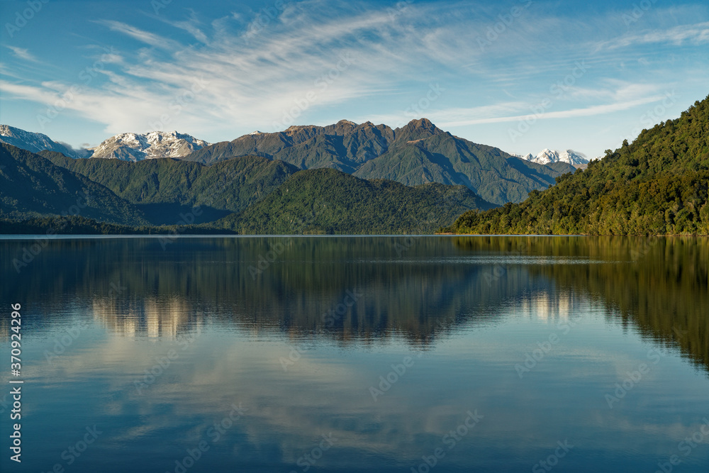 Lake Kaniere, Hokitika, West Coast, New Zealand.