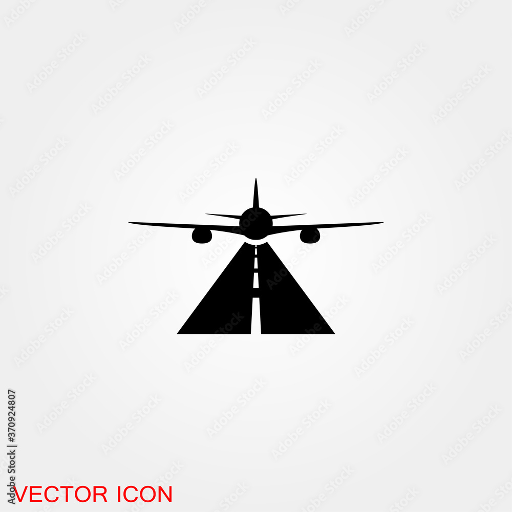 Airport icon design, vector illustration eps graphic Airport icon design, vector illustration eps graphic