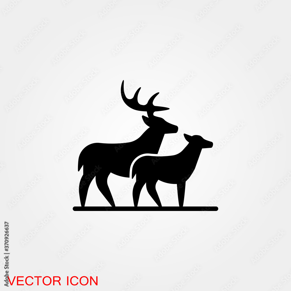 Animals icon. Stroke Animal Icons Vector Illustration