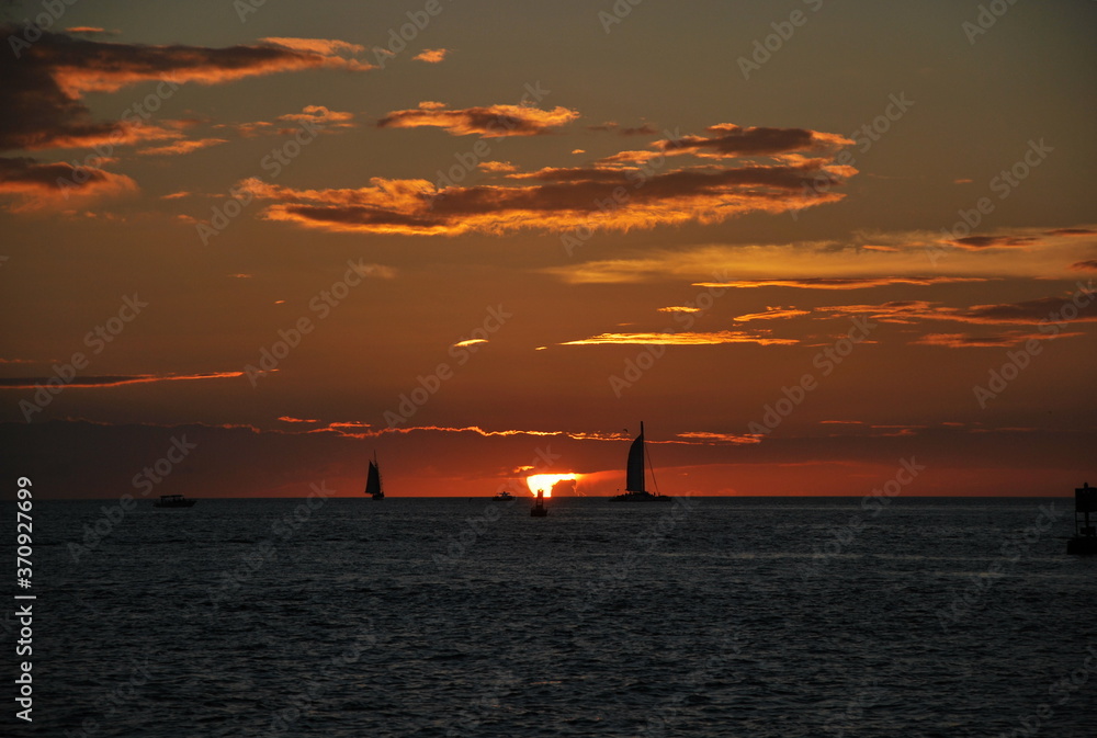 Sonnenuntergang, Key West, Florida