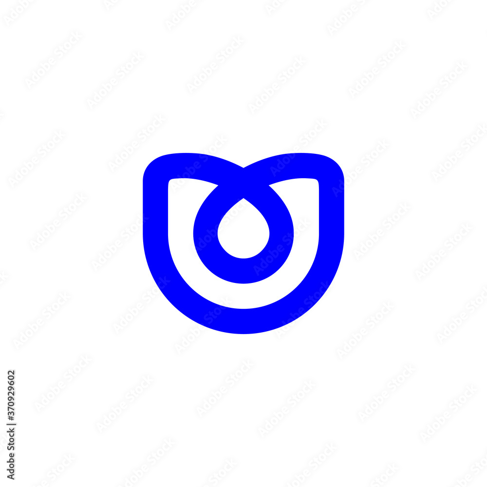 tulip flower logo line vector eps tulip flower logo line vector eps