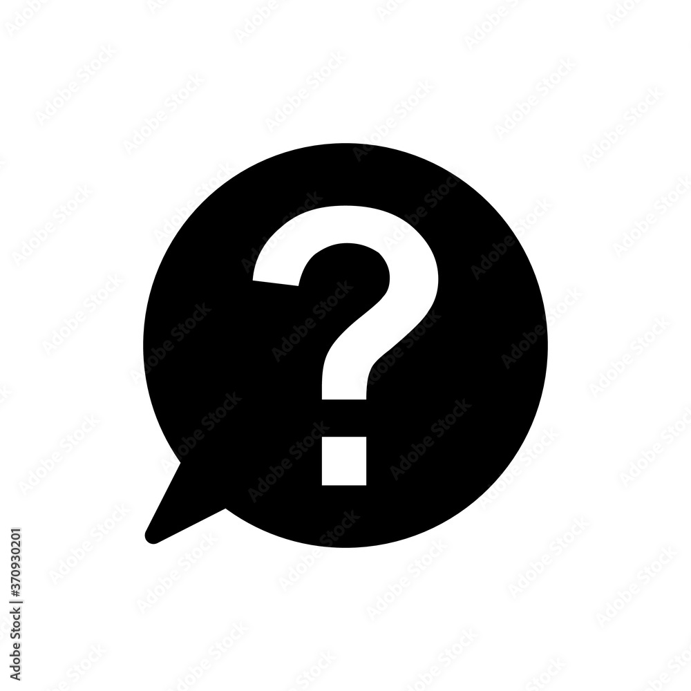 ask question line icon vector eps ask question line icon vector eps
