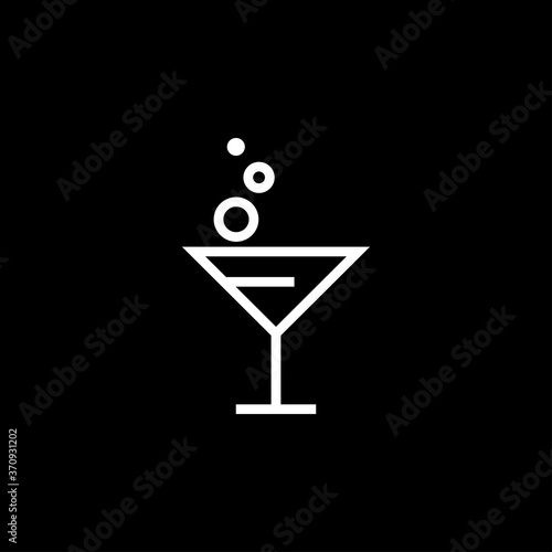 Bar icon. Icons Of Bar Drinks. Black bar drink icons.