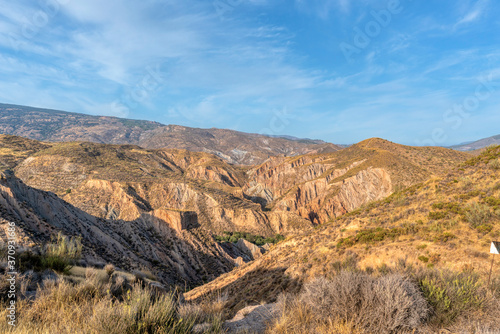 mountainous area in southern Spain