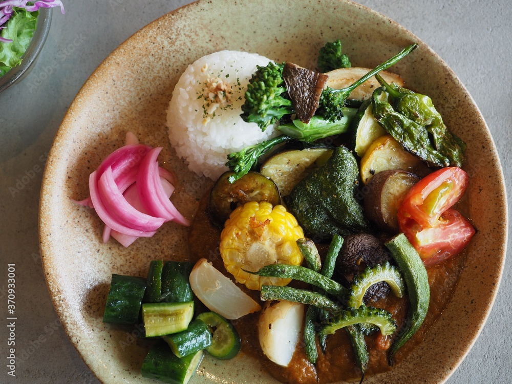 夏野菜カレー Stock Photo Adobe Stock 夏野菜カレー Stock Photo Adobe Stock