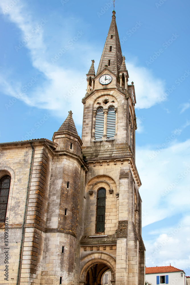 Château d'Oléron. Eglise Notre-Dame de l'Assomption. Charente-Maritime. Nouvelle-Aquitaine	