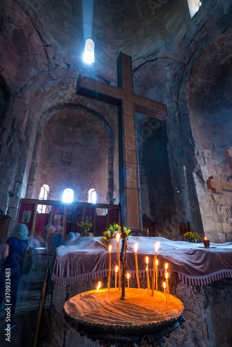 Jvari Church, World Heritage Site, Unesco, Mtskheta City, Mtskheta-Mtianeti Region, Georgia, Middle East