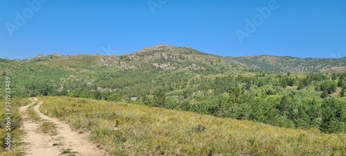 panorama of the mountains