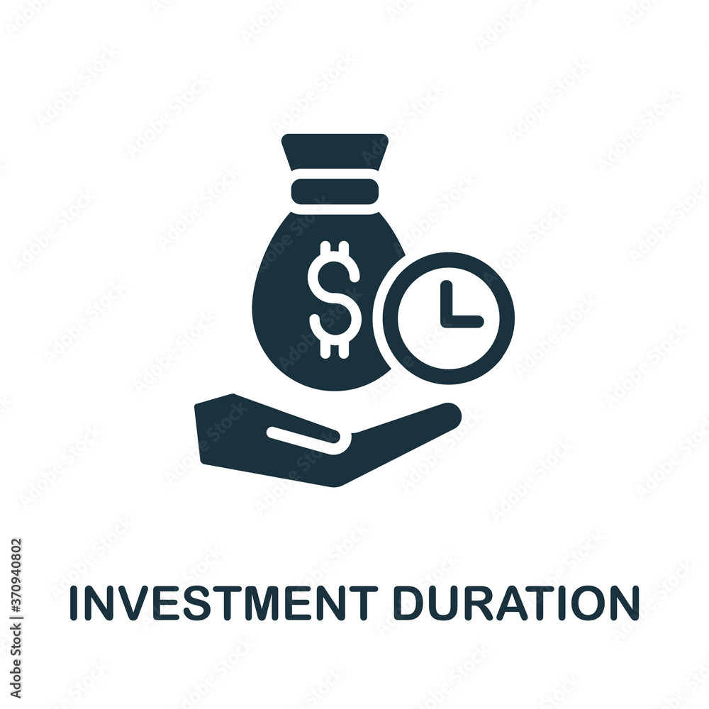 Investment Duration icon. Simple element from investment collection. Creative Investment Duration icon for web design, templates, infographics and more Investment Duration icon. Simple element from investment collection. Creative Investment Duration icon for web design, templates, infographics and more