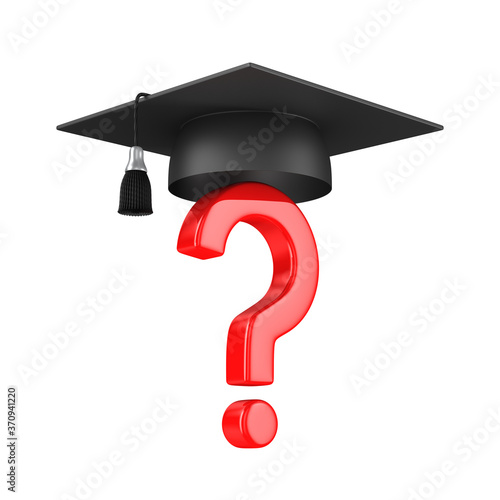 graduation cap and question...