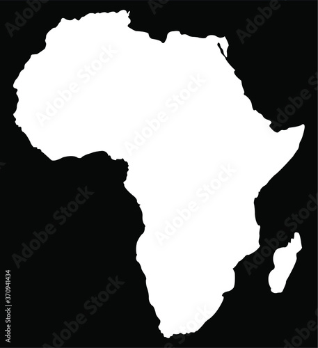 map of africa continent