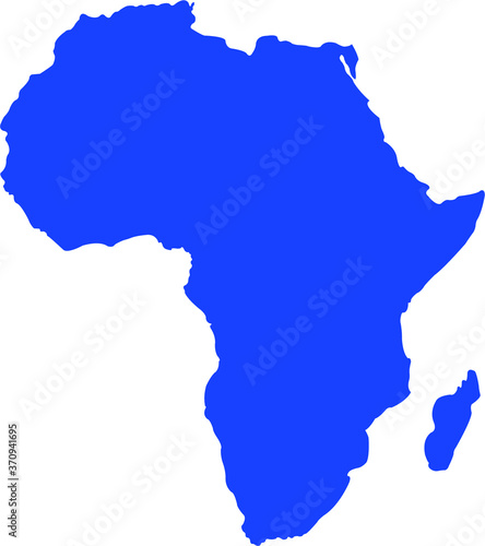 map of africa continent