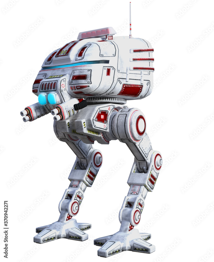 blue screen robot warrior