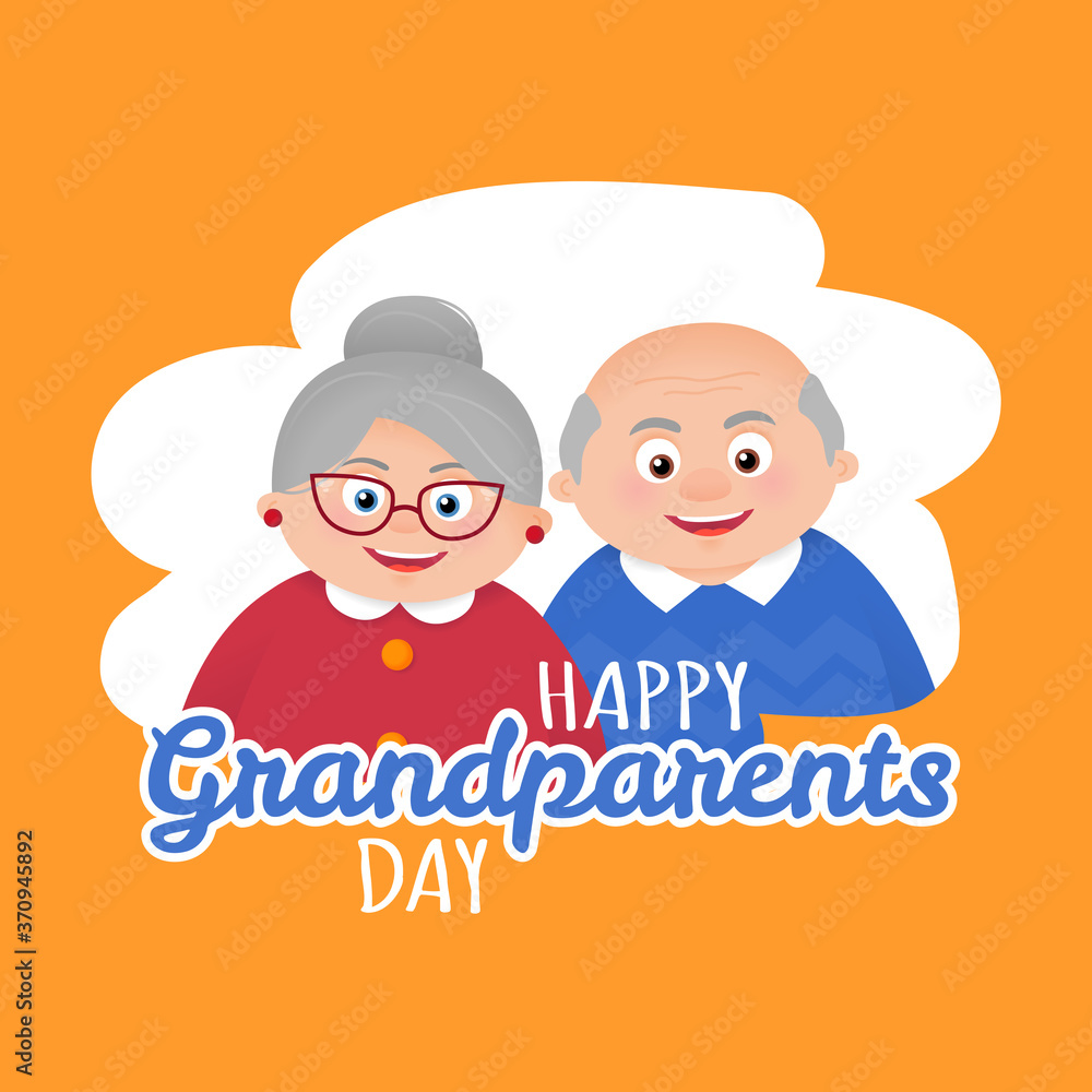 Happy grandparents day background Happy grandparents day background