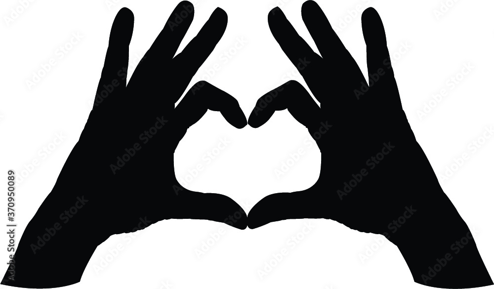 hands in heart shape hands in heart shape