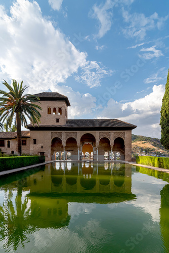 Partal Palace in La Alhambra. Granada, Spain © Bisual Photo