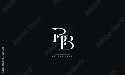 BB Letter Business Logo Design Alphabet Icon Vector Symbol