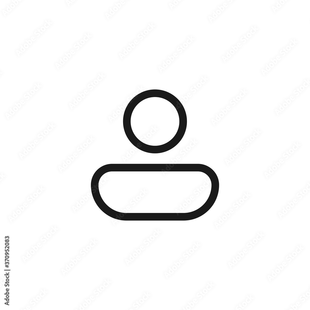 Profile social media icon. User symbol modern, simple, vector, icon for website design, mobile app, ui. Vector Illustration Profile social media icon. User symbol modern, simple, vector, icon for website design, mobile app, ui. Vector Illustration