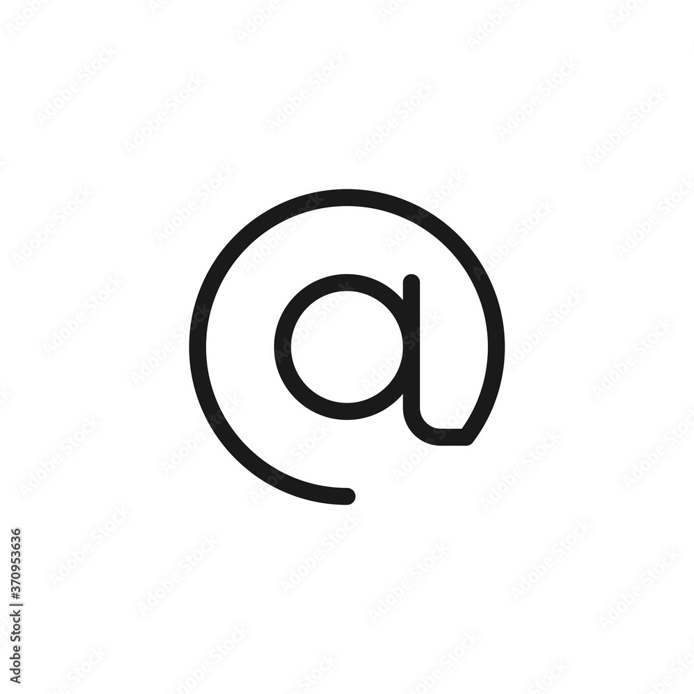 Email icon. Mail symbol modern, simple, vector, icon for website design, mobile app, ui. Vector Illustration Email icon. Mail symbol modern, simple, vector, icon for website design, mobile app, ui. Vector Illustration