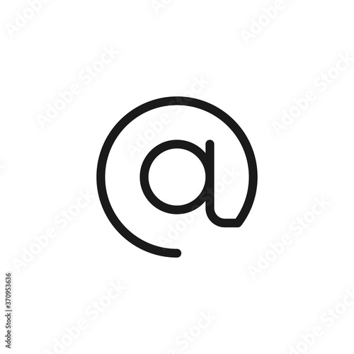 Email icon. Mail symbol modern  simple  vector  icon for website design  mobile app  ui. Vector Illustration