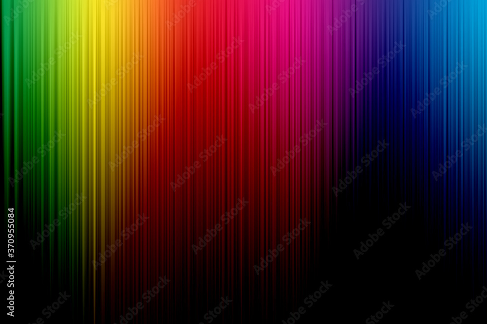 Blurred,colorful striped gradient design abstract,spectrum effect  backgrounds,horizontal image