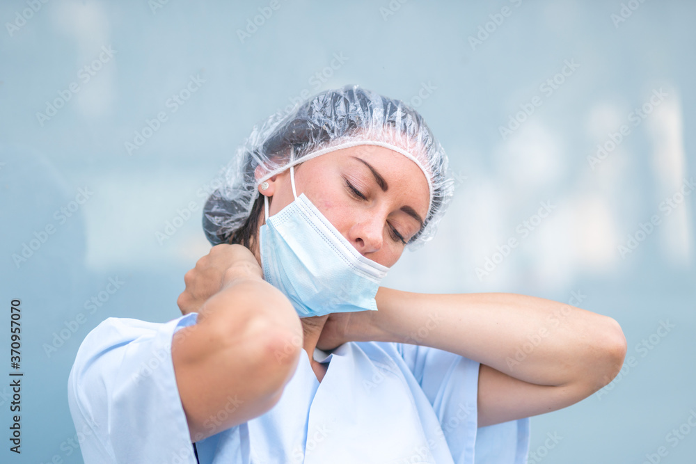 Photography Neck muscle strain