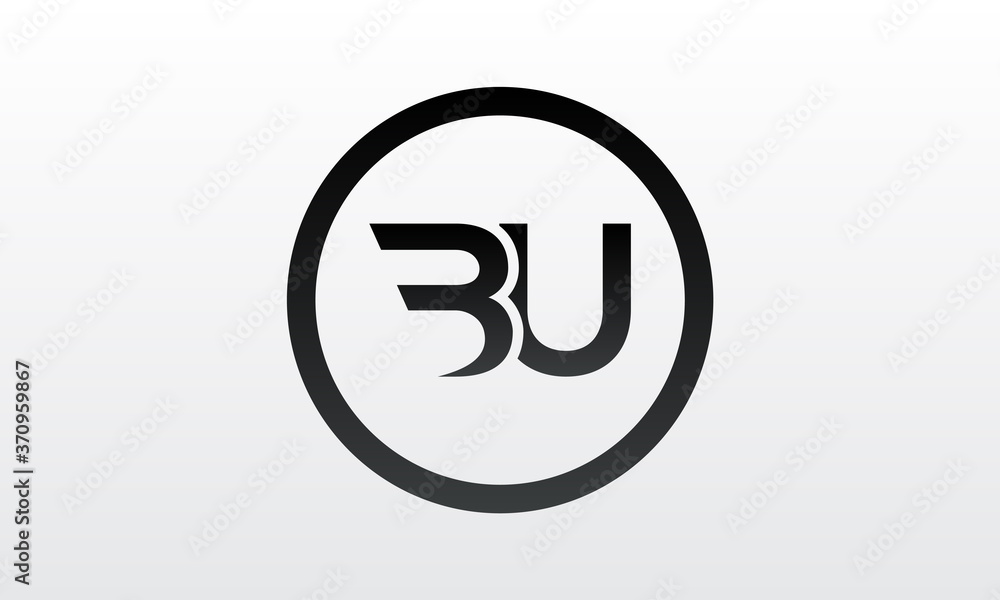 Initial BU Letter Logo With Creative Modern Business Typography Vector Template. Creative Letter BU Logo Vector. Initial BU Letter Logo With Creative Modern Business Typography Vector Template. Creative Letter BU Logo Vector.