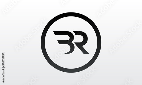 Initial BR Letter Logo With Creative Modern Business Typography Vector Template. Creative Letter BR Logo Vector.