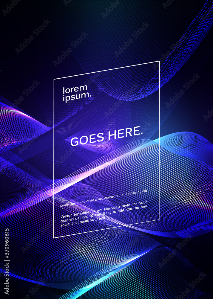 Abstract blue vector background Abstract blue vector background