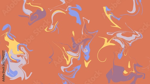Digital marble art and illustration for wallpaper and background using forest color palette