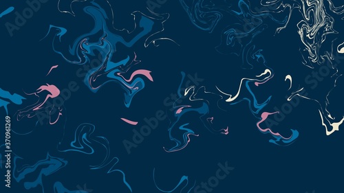 Digital marble art and illustration for wallpaper and background using forest color palette