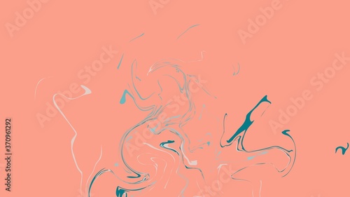 Digital marble art and illustration for wallpaper and background using forest color palette