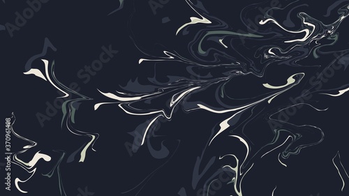 Digital marble art and illustration for wallpaper and background using forest color palette