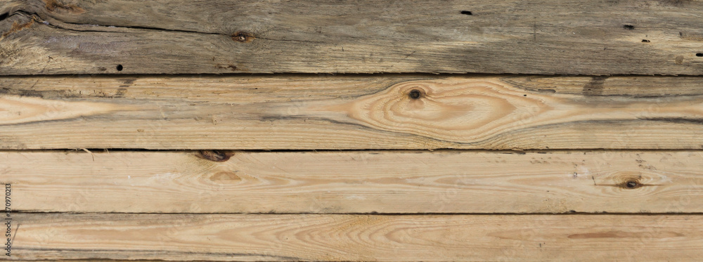 Obraz premium Wet wood boards texture