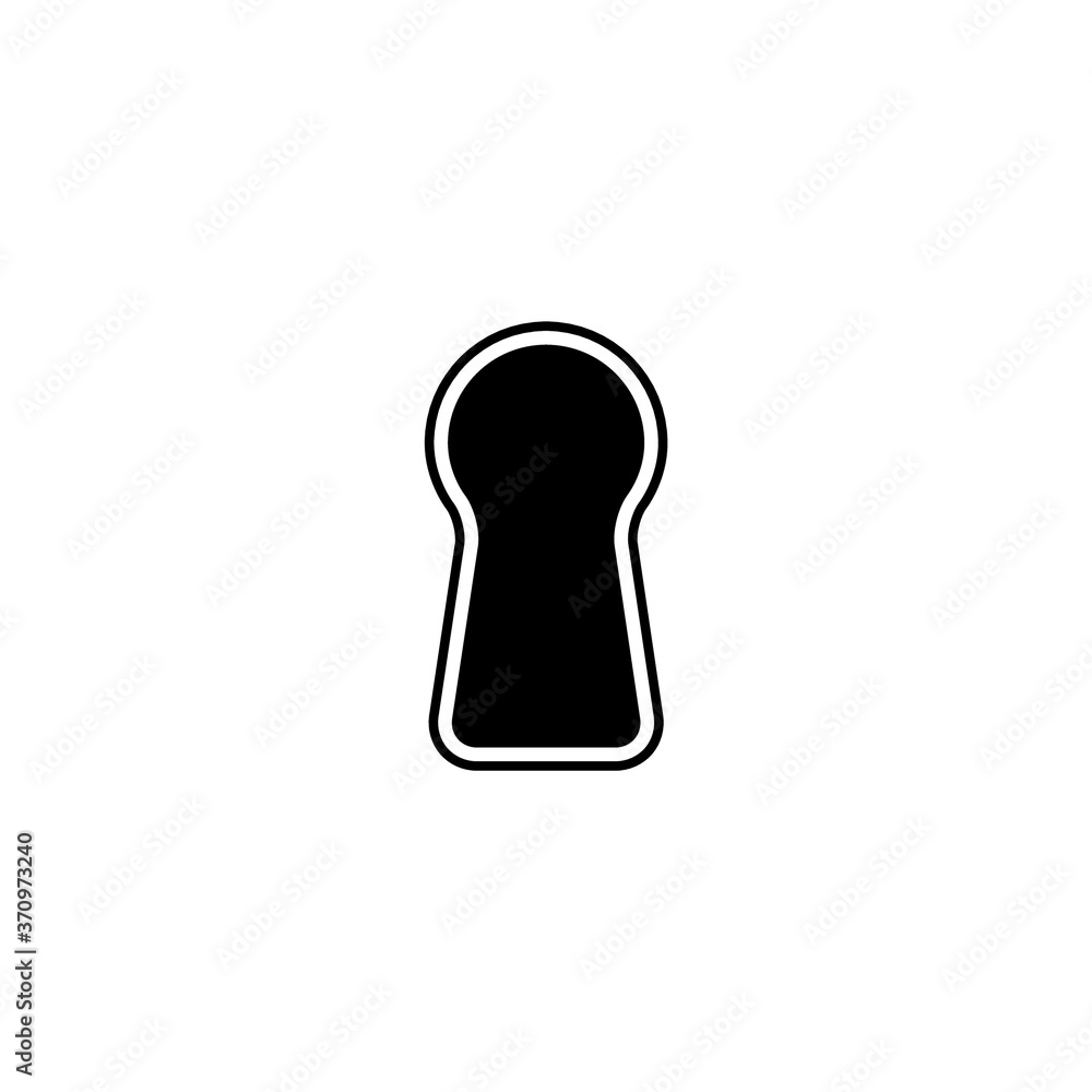 keyhole icon template design - 01 keyhole icon template design - 01