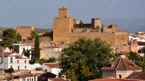 Vista de la Alcazaba de Guadix, Granada, España
