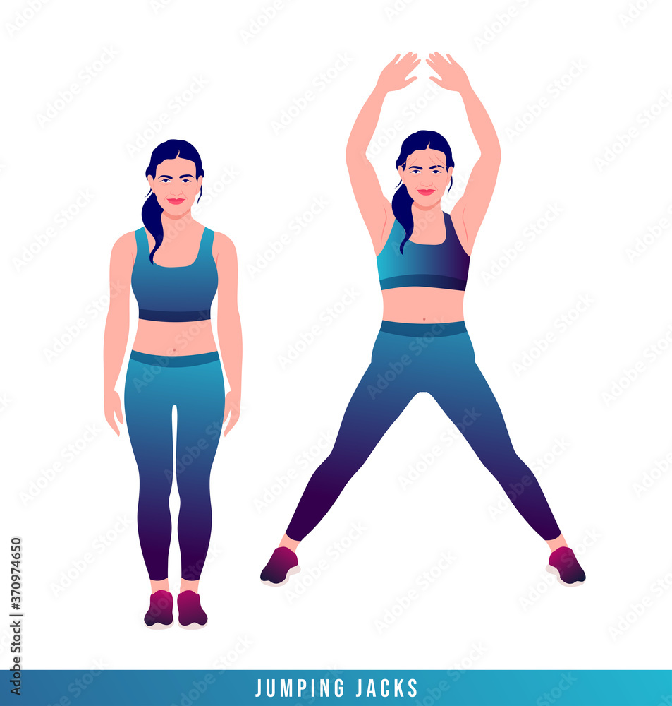Jumping aerobic exercise outlet