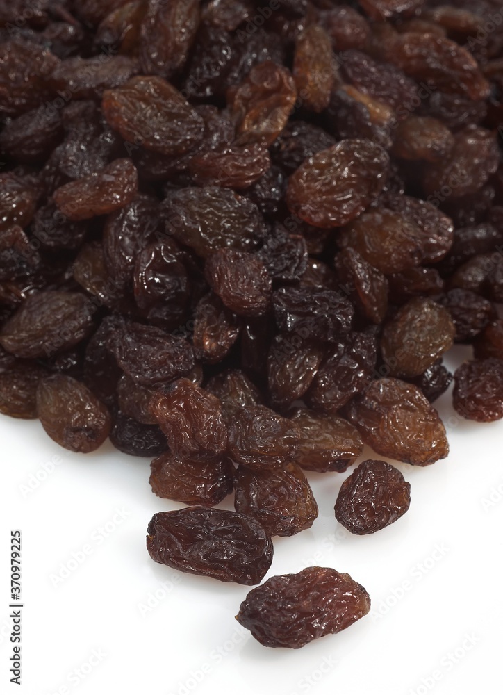 Currant, vitis vinifera apyrena, Black Corinth dried grape Fruits