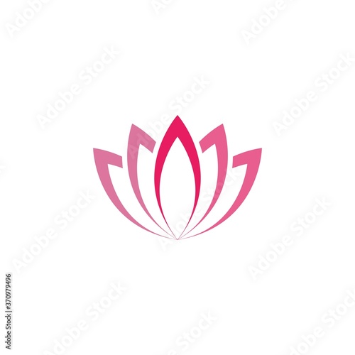 Beauty Vector lotus icon
