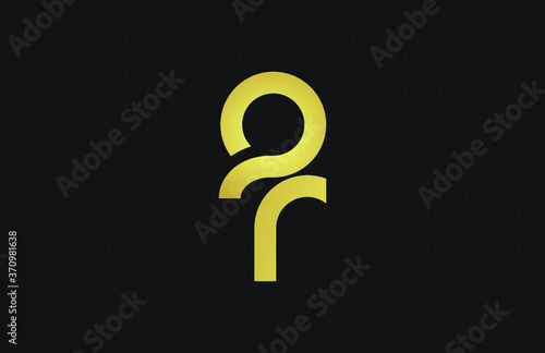 Ankh Key of life logo concept