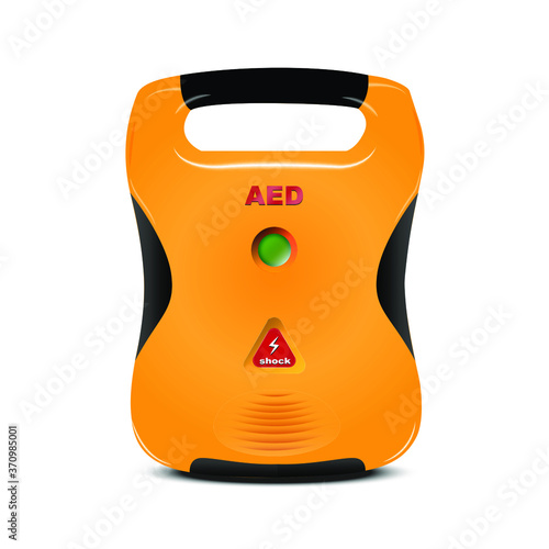 AED first aid basic life support Automated External Defibrillator
