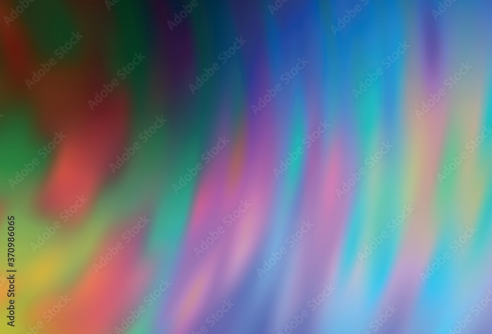 Obraz premium Light Blue, Yellow vector blurred bright texture.